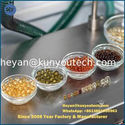 Quality Gelatin Preparation Automatic Soft Gelatin Encapsulation Machine Round Shape Less Waste factory