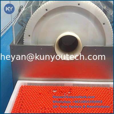 Quality 0.2kw Inline Encapsulation Tumbler Dryer For Softgel Capsule And Paintball factory