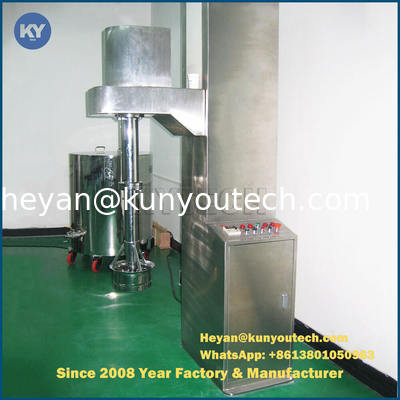 Quality 5kw Pharmaceutical Machinery Gelatin Color Mixer With Hydraulic Lifting System factory